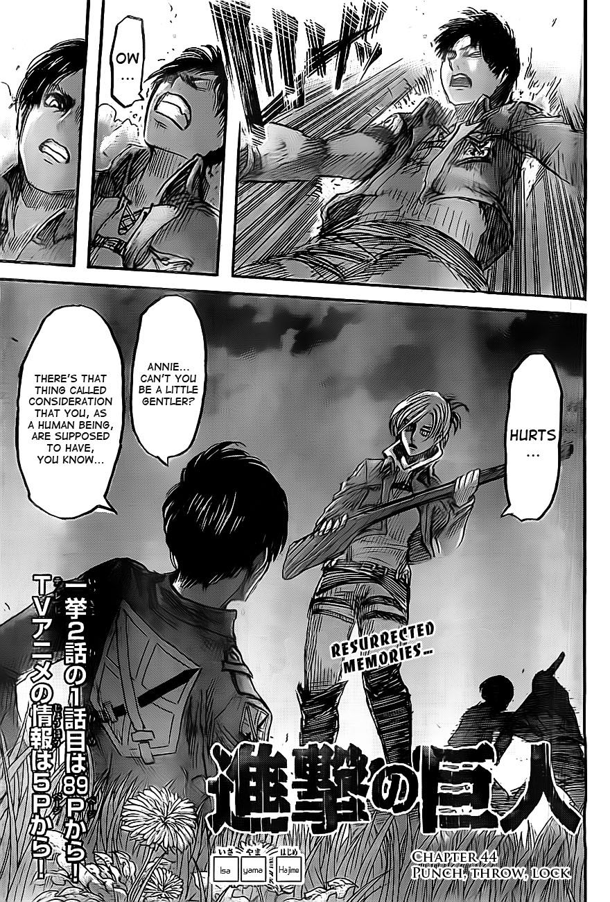 Shingeki no Kyojin Chapter 44 1